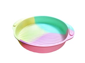 Molde silicona tortera fondo ondulado 22cm